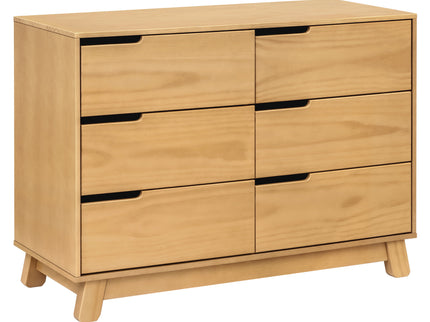 M4216HY,Babyletto,Hudson 6-Drawer Double Dresser  Assembled in Honey