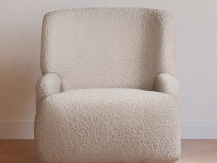 M27687EGS,Namesake,Winslow Extra Wide Recliner and Swivel Glider in Earl Grey Shearling