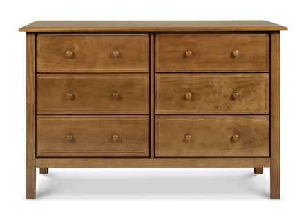 M5966CT,DaVinci,Jayden 6-Drawer Double Wide Dresser In Chestnut