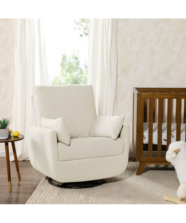 M24587VN,DaVinci,Juno Swivel Glider in Vanilla