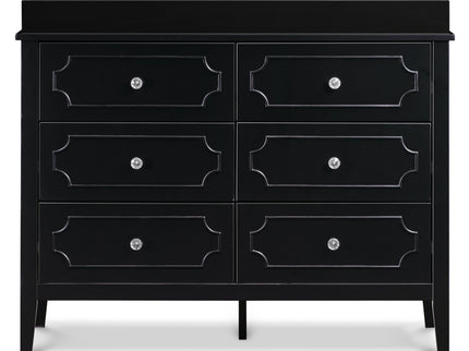 M11426E,DaVinci,Chloe Regency 6-Drawer Dresser in Ebony