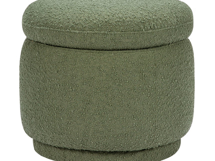 M22985OB,Babyletto,Enoki Storage Ottoman in Olive Boucle