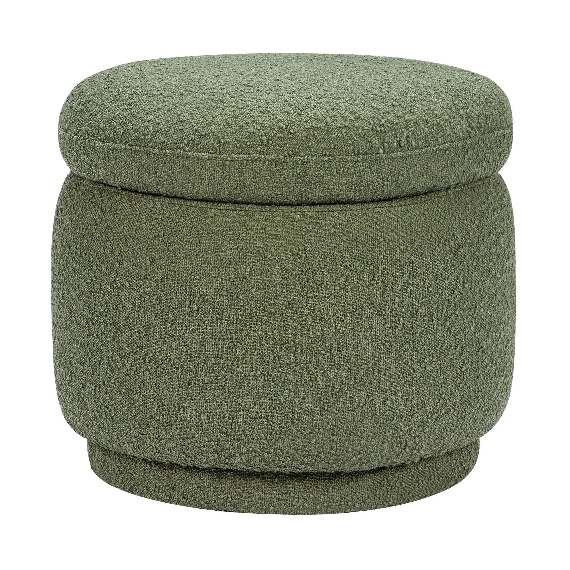 M22985OB,Babyletto,Enoki Storage Ottoman in Olive Boucle