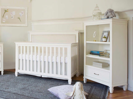 M15814RW,Namesake,Darlington Bookcase in Warm White