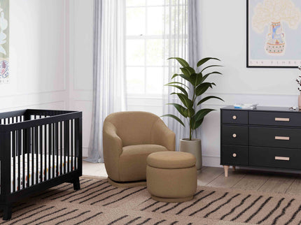 M22985SAB,Babyletto,Enoki Storage Ottoman in Sand Boucle