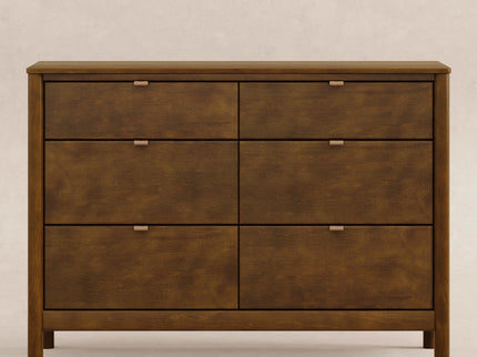 M25616NL,Babyletto,Bondi 6-Drawer Assembled Dresser in Natural Walnut