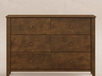 M10326NL,Babyletto,Sprout 6-Drawer Double Dresser in Natural Walnut