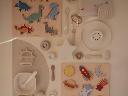 Mushie Organic Cotton Muslin Swaddle Blanket