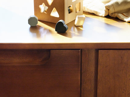 M23423NL,Babyletto,Yuzu 3-Drawer Changer Dresser in Natural Walnut