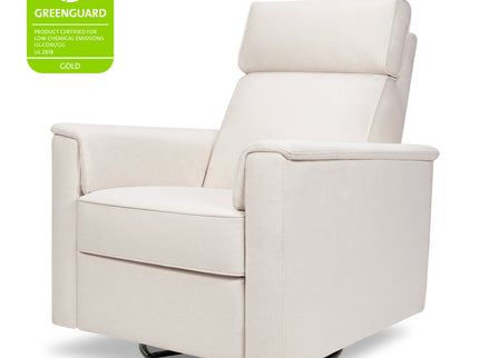 M17182PCMEW,Namesake,Willa Pro Power Glider Recliner w/ Power Lumbar in Performance Cream Eco-Weave
