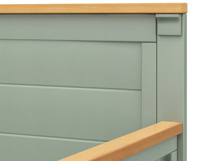 M27201LSHY,DaVinci,Shea 4-in-1 Convertible Crib in Light Sage and Honey