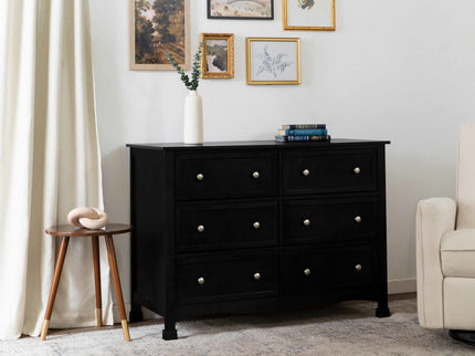 M5529E,DaVinci,Kalani 6-Drawer Double Wide Dresser in Ebony