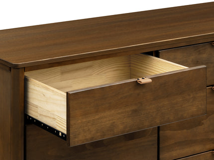 M25616NL,Babyletto,Bondi 6-Drawer Assembled Dresser in Natural Walnut