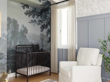 M15398UR,Namesake,Winston 4-in-1 Convertible Mini Crib in Vintage Iron