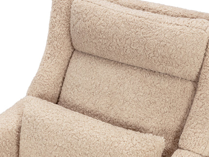 M11286CSG,Babyletto,Kiwi Plus Power Glider Recliner w/ Power Headrest in Chai Shearling