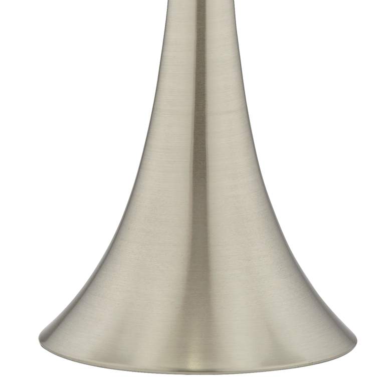 Spring Flowers 26 1/4"H Brushed Nickel Touch Table Lamps Set of 2