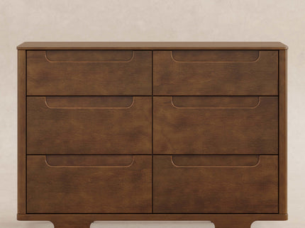 M23426NL,Babyletto,Yuzu 6-Drawer Dresser in Natural Walnut