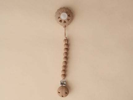 Mushie Silicone Pacifier Clip | Hera