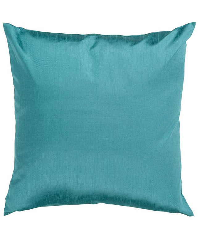 Surya 18" Square Turquoise Throw Pillow