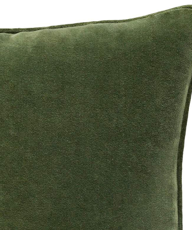 Surya Safflower Grass Green 20" Square Decorative Pillow