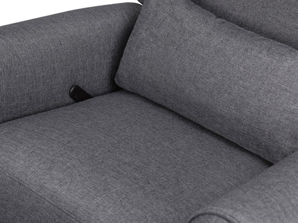 M21887SHG,DaVinci,Hayden Recliner and Swivel Glider in Shadow Grey