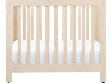 M6698NX,Babyletto,Origami Mini Crib in Washed Natural