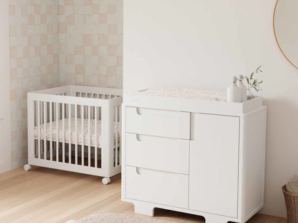 M23423W,Babyletto,Yuzu 3-Drawer Changer Dresser in White