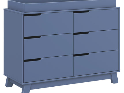 M4216CVB,Babyletto,Hudson 6-Drawer Double Dresser  Assembled in Cove Blue
