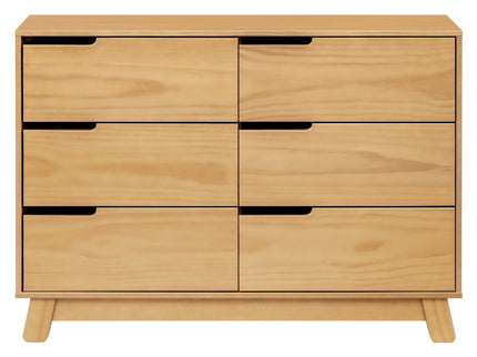 M4216HY,Babyletto,Hudson 6-Drawer Double Dresser  Assembled in Honey
