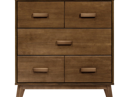 M5823NL,Babyletto,Scoot 3-Drawer Changer Dresser in Natural Walnut