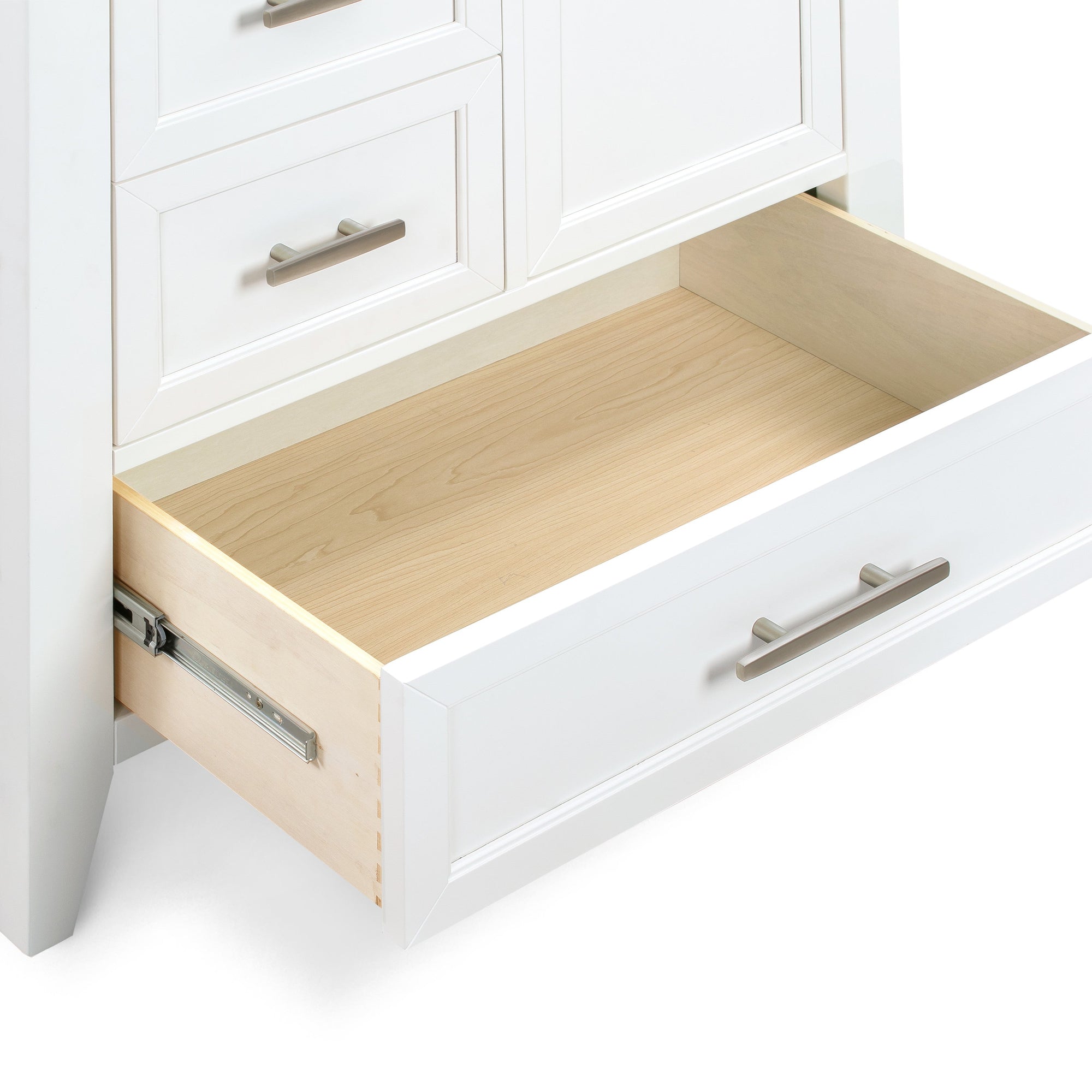 B14427RW,Monogram by Namesake,Beckett Chifforobe in Warm White