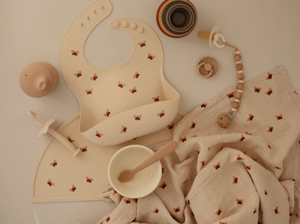 Mushie Organic Cotton Muslin Swaddle Blanket