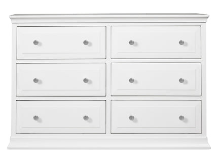 M4426W,DaVinci,DaVinci Signature 6-Drawer Double Dresser in White
