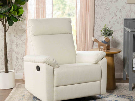 M24387VN,DaVinci,Suzy Swivel Recliner in Vanilla