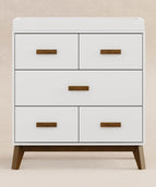 White / Natural Walnut