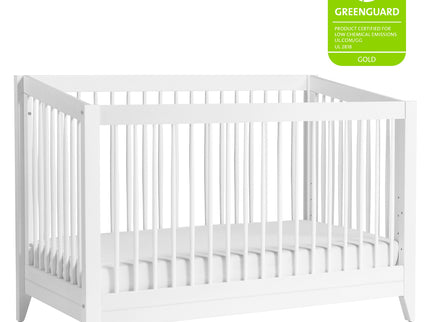 M10301W,Babyletto,Sprout 4-in-1 Convertible Crib w/Toddler Bed Conversion Kit in White Finish