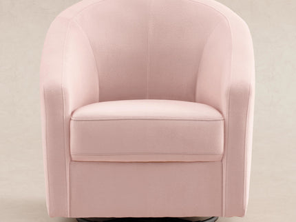 M5887BPV,Babyletto,Madison Swivel Glider in Blush Pink Velvet