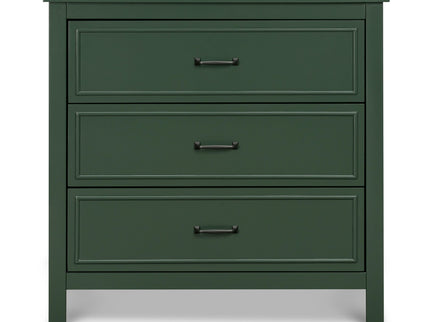 M12823FRGR,DaVinci,Charlie 3-Drawer Dresser in Forest Green