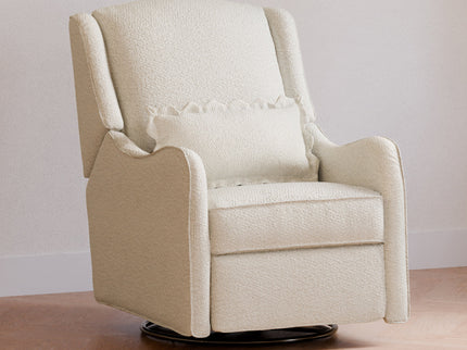 M27787WB,Namesake,Devon Recliner and Swivel Glider in Ivory Boucle