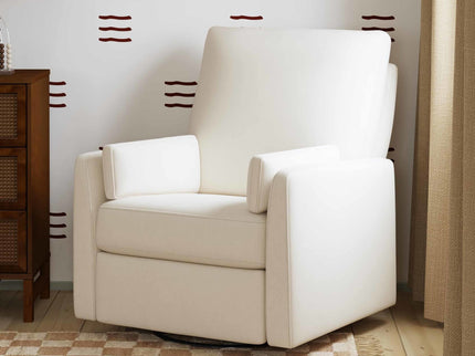 F24687PCM,Carter's,Ethan Swivel Recliner in Performance Cream Linen