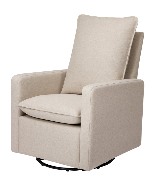M20987PBEW,Babyletto,Cali Pillowback Swivel Glider in Performance Beach Eco-Weave