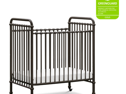 M15598UR,Namesake,Abigail 3-in-1 Convertible Mini Crib in Vintage Iron