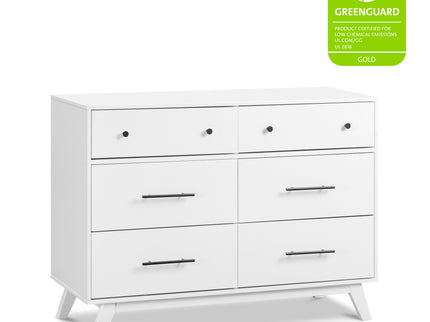 M22526W,DaVinci,Otto 6-Drawer Dresser in White