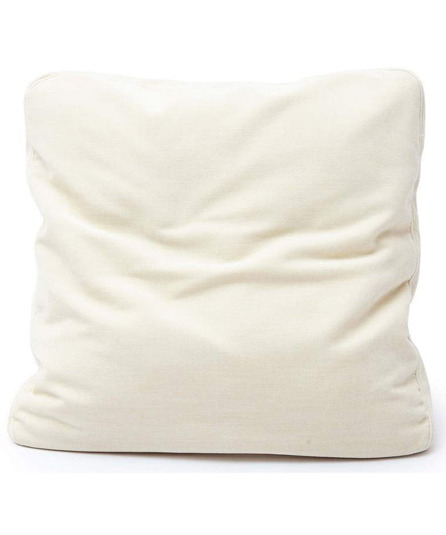 Tipsy Cream Fabric 24" Square Floppy Pillow