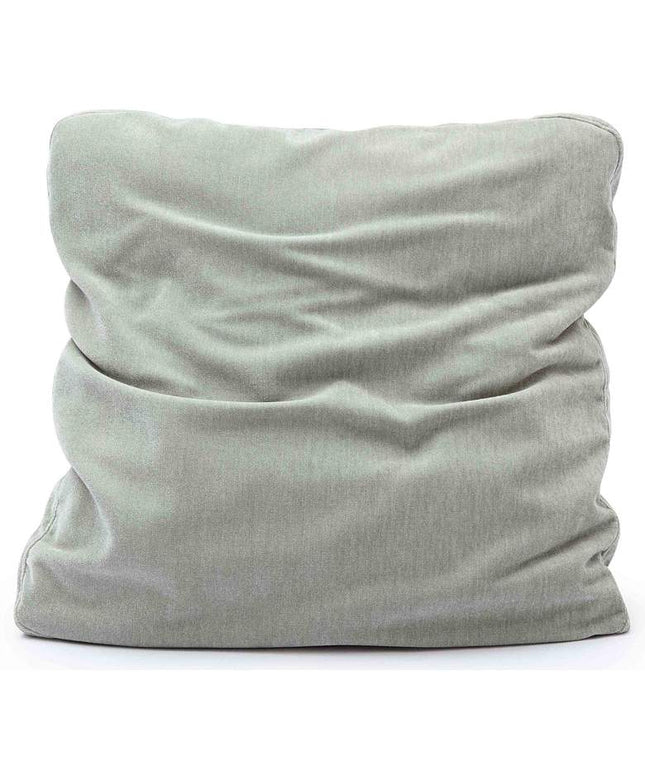 Tipsy Mint Green Fabric 20" Square Floppy Pillow