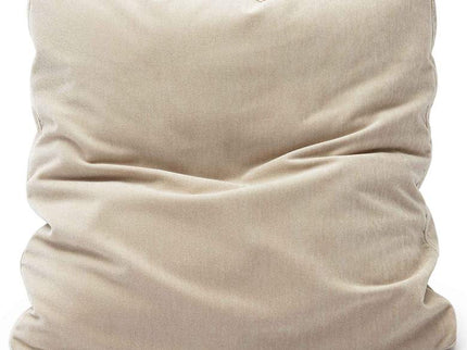 Tipsy Taupe Fabric 20" Square Floppy Pillow