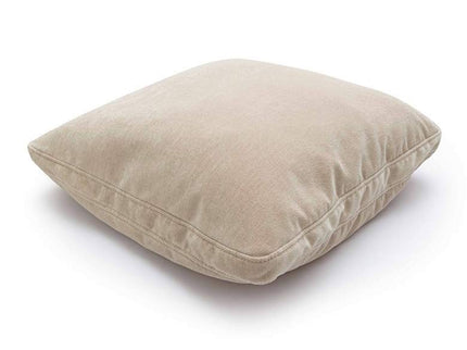 Tipsy Taupe Fabric 20" Square Floppy Pillow