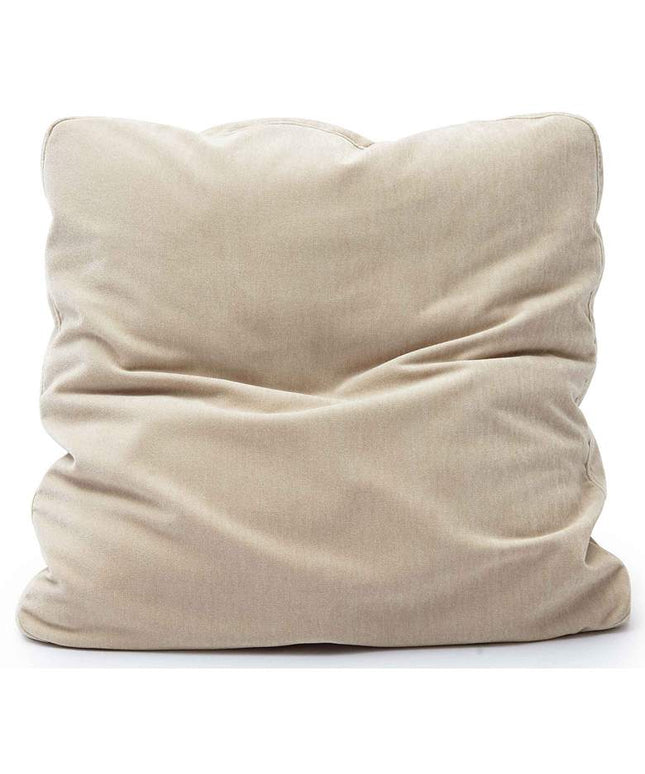 Tipsy Taupe Fabric 24" Square Floppy Pillow