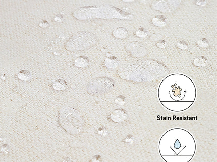 M11287PCMEW,Babyletto,Toco Swivel Glider and Ottoman in Performance Cream Eco-Weave w/Natural Feet