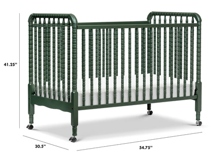 M7391FRGR,DaVinci,Jenny Lind Stationary Crib in Forest Green
